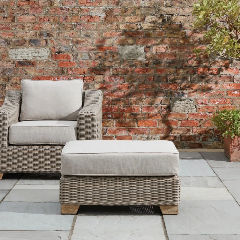 Capri Collection Outdoor Foot Stool 22954